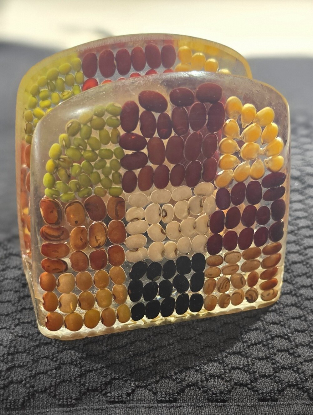 Vintage Resin Napkin Holder.